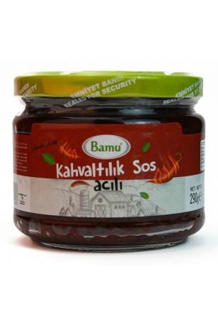 290 gr Acı(YENİ AMBALAJ) İsot Kreması Kahvaltılık Sos