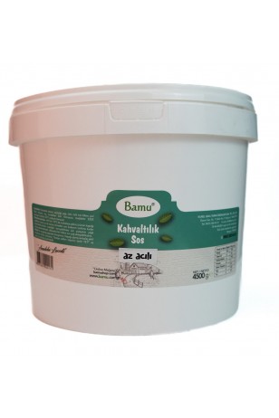 4.5 kg Az Acı İsot Kreması Kahvaltılık Sos