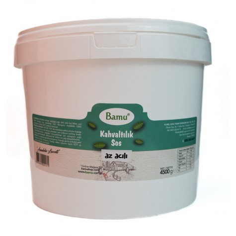 4.5 kg Az Acı İsot Kreması Kahvaltılık Sos